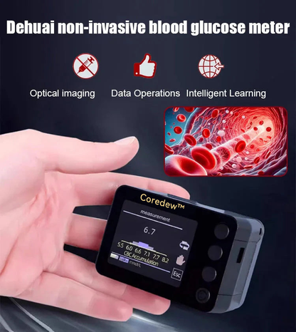 Coredew™ Advanced Non-Invasive Glucose Monitor-99.9% Accuracy + Exclusive Gift ✅TGA Approved